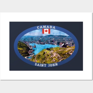 Saint John Canada Travel Posters and Art